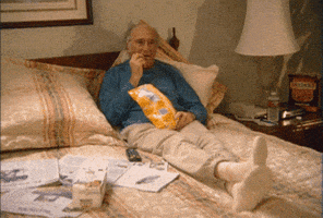 每日GIF(2020-04-08)的gif-Curb Your Enthusiasm Eating GIF