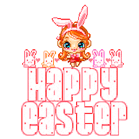 女人的gif-happy easter GIF