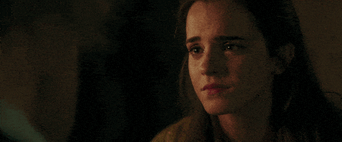 悲伤GIF的gif-sad emma watson GIF by Beauty And The Beast