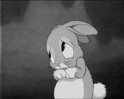 悲伤GIF的gif-sad rabbit GIF