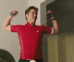 开心GIF的gif-Happy Brad Pitt GIF