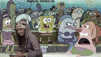 开心GIF的gif-spongebob squarepants happy dance GIF