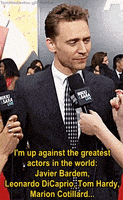 莱昂纳多·迪卡普里奥GIF的gif-tom hiddleston GIF