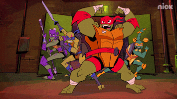 莱昂纳多·迪卡普里奥GIF的gif-power photo GIF by Teenage Mutant Ninja Turtles