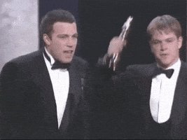 马特·达蒙GIF的gif-ben affleck acceptance speech GIF by The Academy Awards