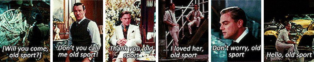 马特·达蒙GIF的gif-matt damon old sport GIF