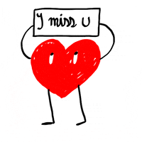 每日GIF(2020-04-10)的gif-I Miss You Love GIF by RainToMe