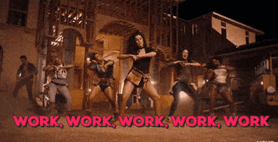 在家上班的gif-fifth harmony GIF