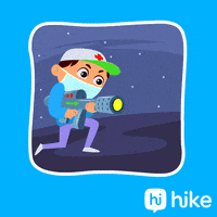 在家上班的gif-Stay Safe Work From Home GIF by Hike Sticker Chat