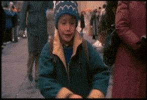 在家上班的gif-home alone GIF