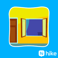 在家上班的gif-Stay Safe Work From Home GIF by Hike Sticker Chat