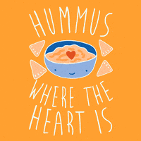 在家上班的gif-hummus home is where the heart is GIF by Look Human