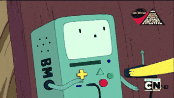 惊吓的gif-scared adventure time GIF