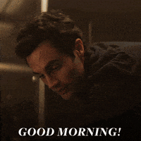 惊吓的gif-good morning lol GIF by Lifetime