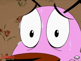 惊吓的gif-scared cartoon network GIF