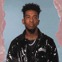 惊吓的gif-scared oh no GIF by Desiigner