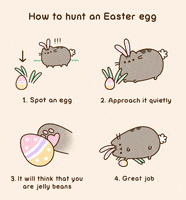 每日GIF(2020-04-14)的gif-Easter GIF by Pusheen
