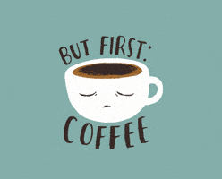 每日GIF(2020-04-15)的gif-Tired Black Coffee GIF by Marianna