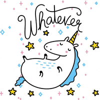 随便吧的gif-unicorn whatever GIF by Look Human