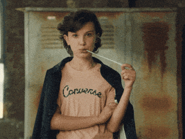 随便吧的gif-millie bobby brown whatever GIF by Converse