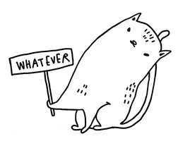 随便吧的gif-white cat wow GIF by MAJASBOK