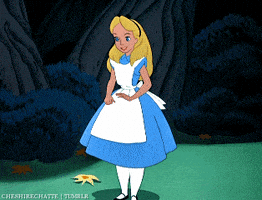 谢谢的gif-Alice In Wonderland Thank You GIF