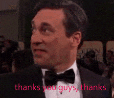 谢谢的gif-golden globes thank you GIF