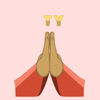 谢谢的gif-Thank U GIF by leeamerica