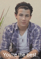 谢谢的gif-nick jonas thank you GIF