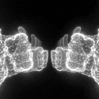 谢谢的gif-Black And White Yes GIF by xponentialdesign
