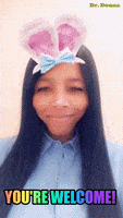 谢谢的gif-no problem thank you GIF by Dr. Donna Thomas Rodgers