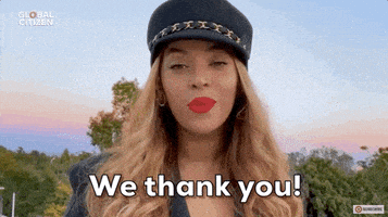 每日GIF(2020-04-19)的gif-One World Beyonce GIF by Global Citizen