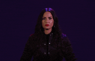 每日GIF(2020-04-19)的gif-Tell Me You Love Me Wow GIF by Demi Lovato