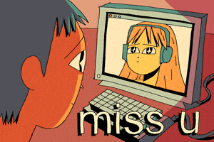 每日GIF(2020-04-19)的gif-I Miss You GIF by GIPHY Studios Originals