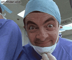 赞的gif-Mr Bean Thumbs Up GIF