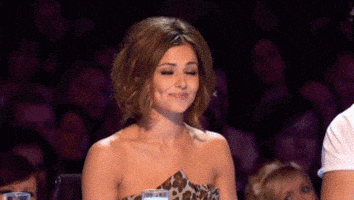 赞的gif-Cheryl Cole Yes GIF