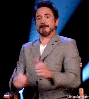 赞的gif-Robert Downey Jr Thumbs Up GIF