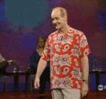 赞的gif-whos line is it anyway thumbs up GIF