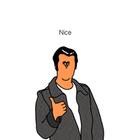 赞的gif-the fonz thumbs up GIF by GIPHY Studios Originals