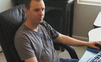 赞的gif-brent rambo thumbs up GIF