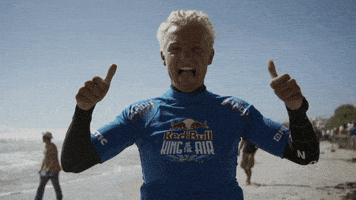赞的gif-oh yeah thumbs up GIF by Red Bull