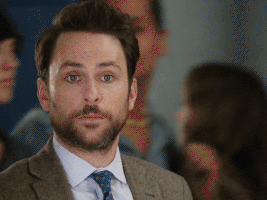 赞的gif-Charlie Day Ok GIF