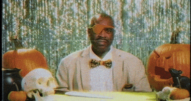 赞的gif-halloween thumbs up GIF by Slick Rick