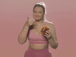 赞的gif-Hungry Iskra Lawrence GIF by iskra