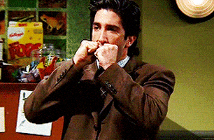 紧张的gif-nervous friends GIF