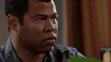 紧张的gif-Key And Peele Reaction GIF