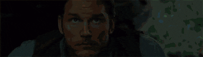 紧张的gif-scared chris pratt GIF by Jurassic World
