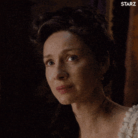 紧张的gif-nervous season 4 GIF by Outlander