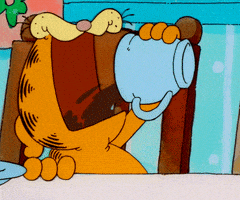 每日GIF(2020-04-20)的gif-Tired Cat GIF by Garfield
