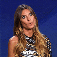 每日GIF(2020-04-20)的gif-Heidi Klum Wow GIF by Lifetime